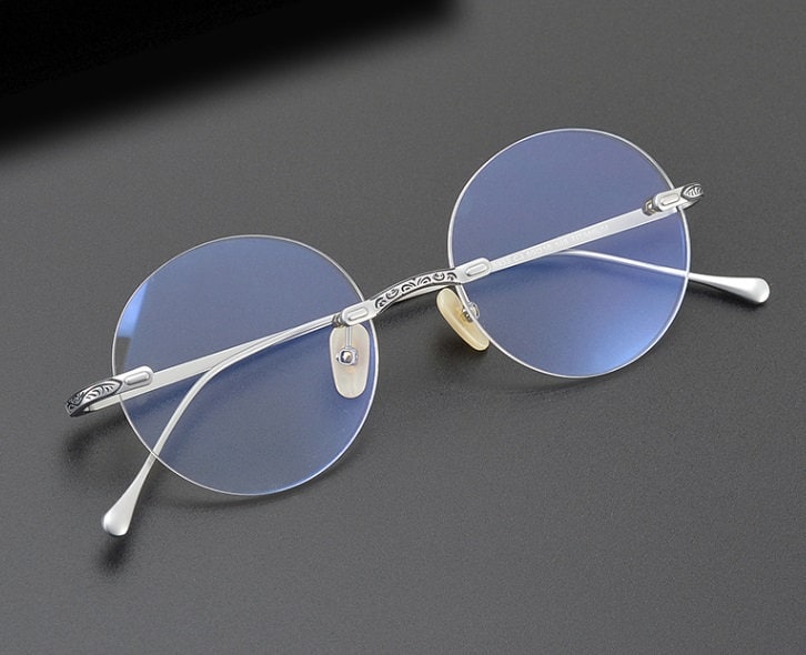 Round Rimless Glasses – My Store